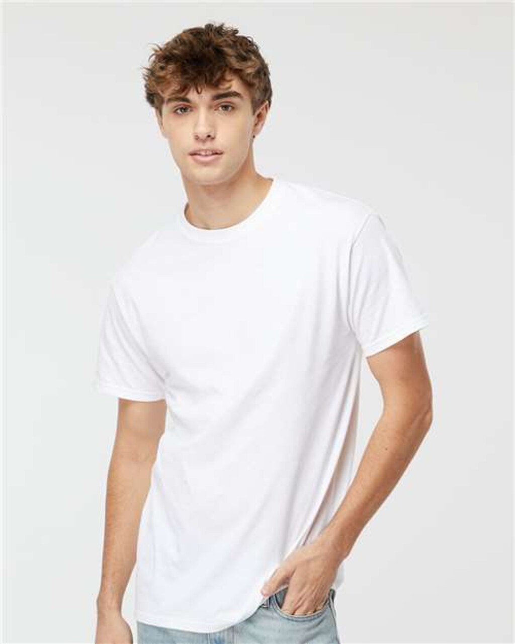Golden Soft Touch Crewneck T-Shirt for Work, Casual & Everyday Comfort Wear